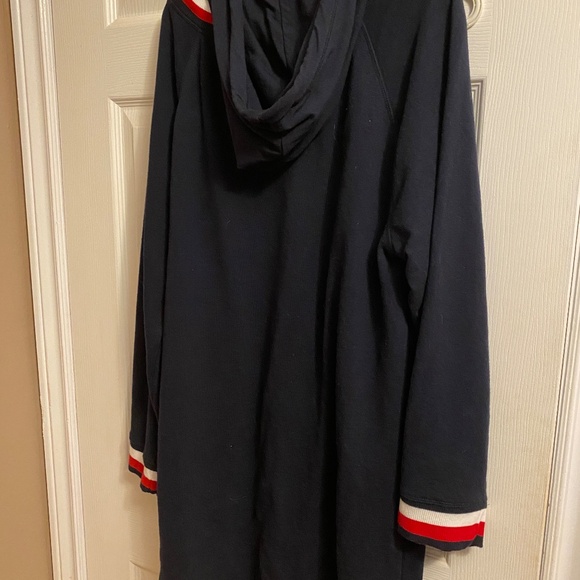 Hooded Tommy Hilfiger Sweater Dress - Size L/XL - Picture 3 of 3